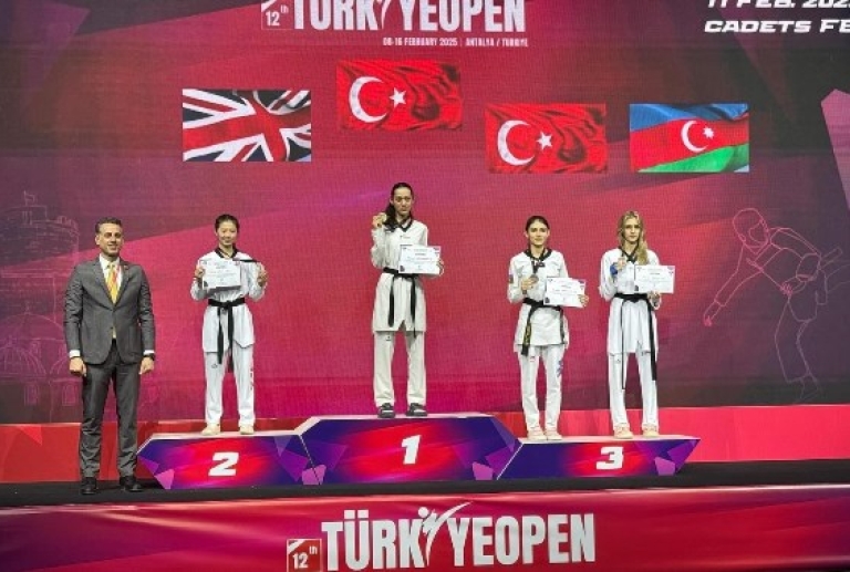 TAEKVONDOÇUMUZ TÜRKİYƏDƏ 3-CÜ OLUB