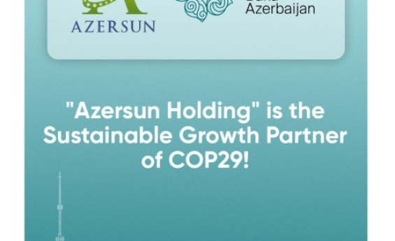 "AZƏRSUN HOLDİNQ" COP29 LAYİHƏSİ İLƏ TƏRƏFDAŞLIQ MÜQAVİLƏSİ İMZALAYIB