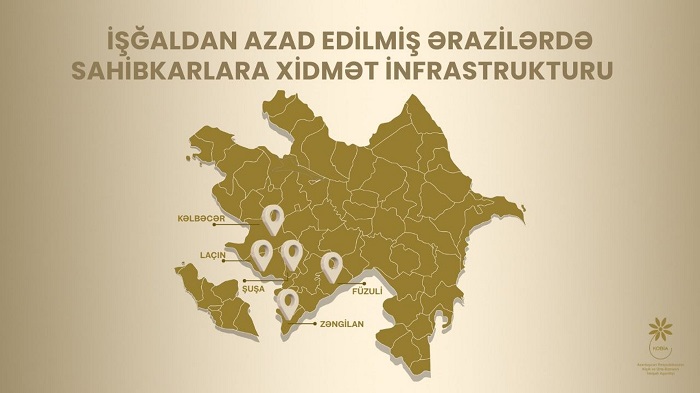 azad edilmis erazi infra