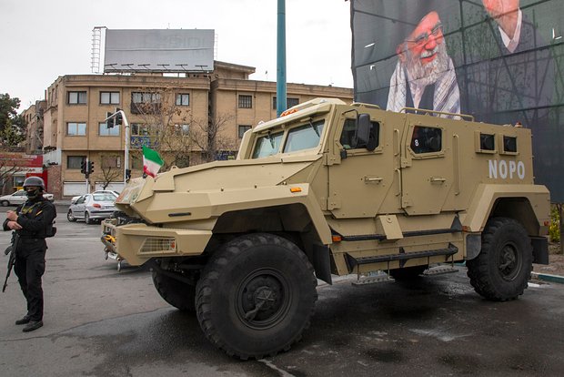 Tehranda Rusiya Spartak zirehli mashini