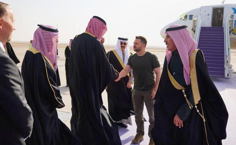 Zelenski Saudiyye Arebistanda