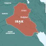 iraq erbil harita