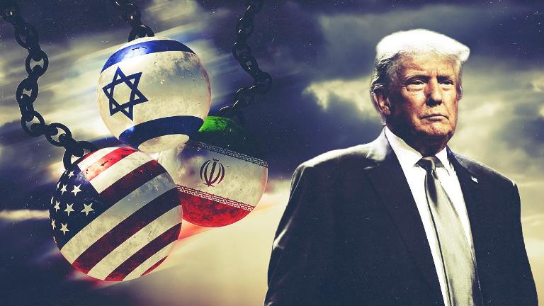 tramp absh iran israil