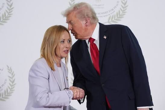 Tramp Meloni