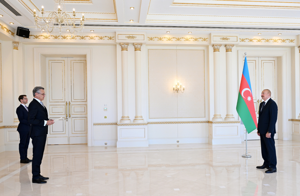 İlham Aliyev Almaniya sefir