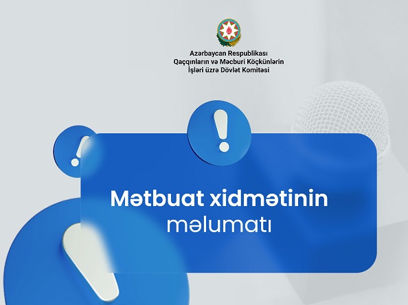 Mətbuat xidmətinin məlumatı foto