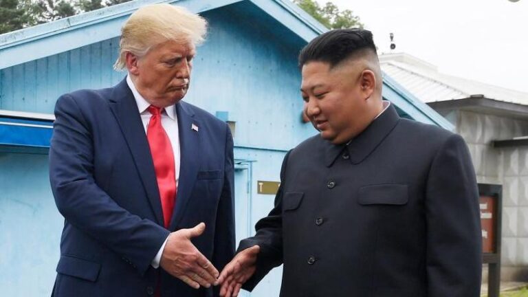 Tramp Shimali Koreya lideri Kim Cen In